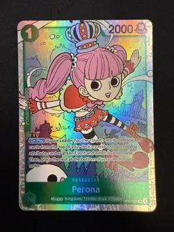Perona (OP12-034 SR) One Piece Card Game - Image 1