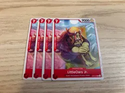 OP02-020 Playset 4 x LittleOars Jr. English C One Piece TCG Card Game - Image 1