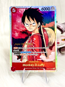 Monkey.D.Luffy ST01-012 Super Pre-Release One Piece Card English NM/M - Image 1
