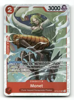 Monet OP10-016 - Royal Blood - One Piece Card NM/M - Image 1