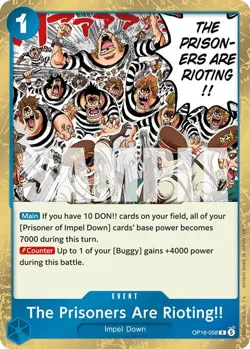 One Piece TCG - [OP16-058] - The Prisoners Are Rioting!! The Time of Battle - Image 1