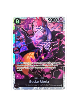 Gecko Moria OP06-086 SR Super Rare ONE PIECE TCG Wings of the Captain ENGLISH - Image 1