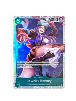 Jewelry Bonney OP07-026 SR Super Rare ONE PIECE 500 Years in the Future ENGLISH - Image 1