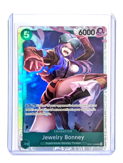 Jewelry Bonney OP07-026 SR Super Rare ONE PIECE 500 Years in the Future ENGLISH - Image 3
