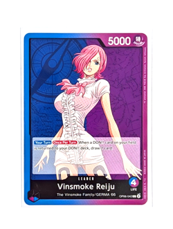 Vinsmoke Reiju OP06-042 L Leader ONE PIECE TCG OP06 Wings of the Captain ENGLISH - Image 1