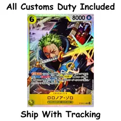 One Piece TCG Roronoa Zoro SR ST29-014 Japanese CCG Card Game Authentic - Image 1