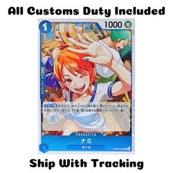 ONE PIECE TCG JAPANESE CARD LET'S GET STARTED Promo Nami OP09-050 R - Image 1