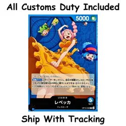 One Piece TCG Rebecca Leader OP15-039 Japanese CCG Card Game Authentic - Image 1