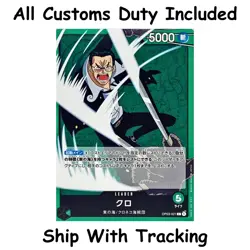 One Piece TCG Kuro Leader OP03-021 Japanese CCG Card Game Authentic - Image 1