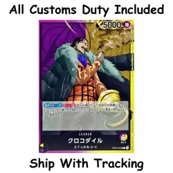 One Piece TCG Crocodile Leader OP04-058 Japanese CCG Card Game Authentic - Image 1