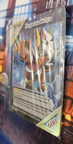 Knights of the Zodiac Collectible Card Game Sealed Deck Holo Pegasus Seiya 2003 - Image 3