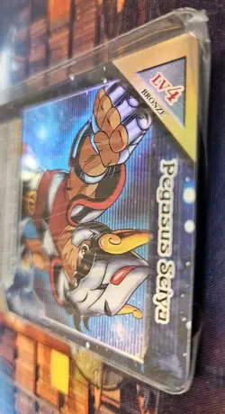 Knights of the Zodiac Collectible Card Game Sealed Deck Holo Pegasus Seiya 2003 - Image 5