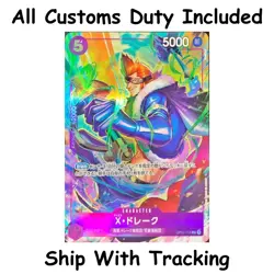 ONE PIECE TCG JAPANESE CARD BEST SELECTION VOL. 2 Promo X Drake OP01-114 R - Image 1