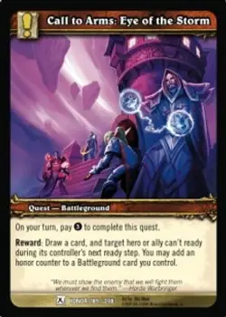 Call to Arms: Eye of the Storm - Fields of Honor - World of Warcraft TCG - Image 1