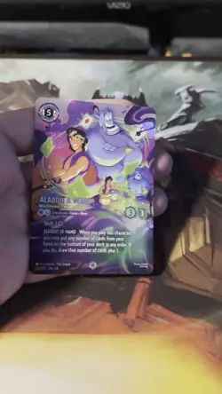 Aladdin & Genie Mischievous Pals Disney Lorcana Attack Of The Vine Enchanted - Image 2