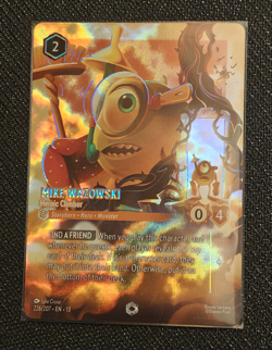 Disney Lorcana Mike Wazowski Heroic Climber 226/204 Enchanted Attack Of The Vine - Image 1