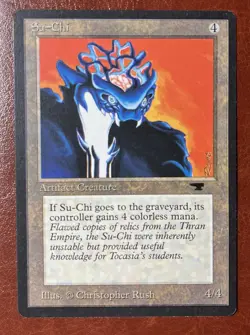 Su-Chi MTG Magic the Gathering Antiquities Card 453 - Image 1