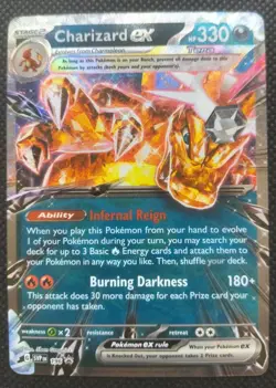 Charizard ex -196 - SV: Scarlet & Violet Promo Cards (SVP) - Image 1