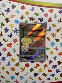 Pokemon TCG Fidough Scarlet & Violet Illustration Rare Card 213/198 Full Art NM - Image 1