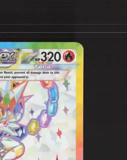 Cinderace ex 157/142 Stellar Crown Full Art Ultra Rare Holo Pokemon Card NM - Image 4