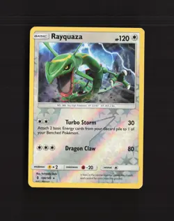Rayquaza 106/145 Guardians Rising Reverse Holo Pokemon Card LP+ - Image 1