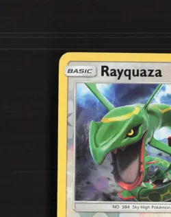 Rayquaza 106/145 Guardians Rising Reverse Holo Pokemon Card LP+ - Image 3