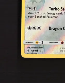 Rayquaza 106/145 Guardians Rising Reverse Holo Pokemon Card LP+ - Image 5