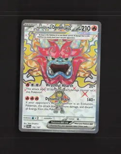 Hearthflame Mask Ogerpon ex 192/167 Twilight Masquerade FA Pokemon Card NM - Image 1