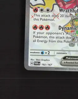 Hearthflame Mask Ogerpon ex 192/167 Twilight Masquerade FA Pokemon Card NM - Image 5