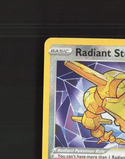 Radiant Steelix 124/196 Lost Origin Radiant Rare Holo Pokemon Card NM - Image 3