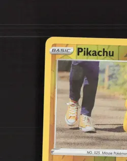 Pikachu 027/078 Pokemon GO Stamped Reverse Holo Pokemon Card LP+ - Image 3