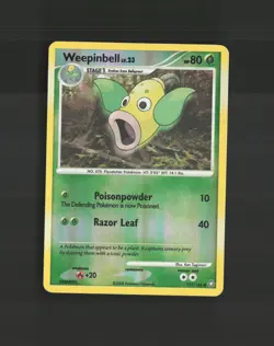 Weepinbell 127/146 Legends Awakened Reverse Holo Pokemon Card LP+ - Image 1