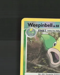 Weepinbell 127/146 Legends Awakened Reverse Holo Pokemon Card LP+ - Image 3