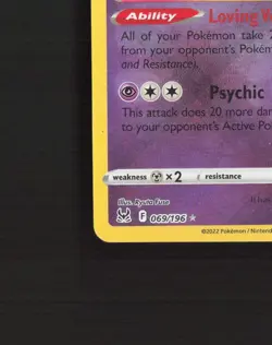 Radiant Gardevoir 069/196 Lost Origin Radiant Rare Holo Pokemon Card NM - Image 5