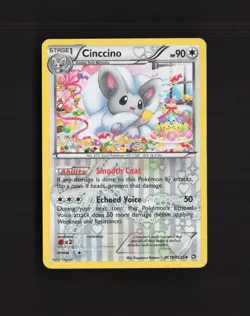 Cinccino RC19/RC25 Legendary Treasures Reverse Holo Pokemon Card LP - Image 1