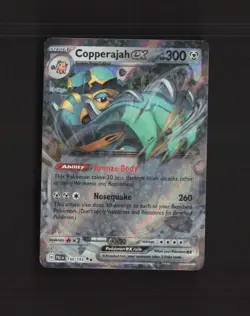 Copperajah ex 150/193 Paldea Evolved Ultra Rare Holo OFFCENTER Pokemon Card NM - Image 1