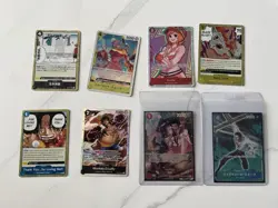One Piece CCG 8 Card Lot.i 1x IZO Foil (SP) OP03-003 included - Image 1