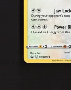 Rayquaza SWSH029 Sword & Shield Black Star Promo SWIRL Holo Pokemon Card LP - Image 5