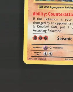 Machamp 59/108 Evolutions Rare Holo Pokemon Card LP - Image 5