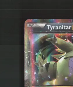 Tyranitar EX 42/98 Ancient Origins Ultra Rare Holo Pokemon Card DMG - Image 3