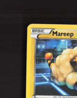 Mareep 38/124 Dragons Exalted Reverse Holo Pokemon Card DMG - Image 3