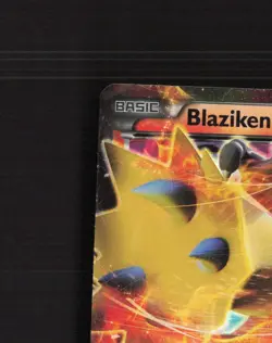 Blaziken EX XY54 XY Promos Black Star Promo Holo Pokemon Card LP - Image 3