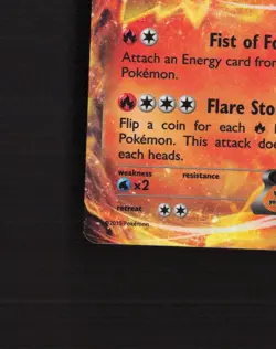 Blaziken EX XY54 XY Promos Black Star Promo Holo Pokemon Card LP - Image 5