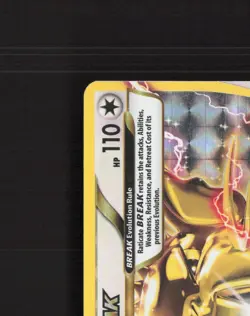 Raticate BREAK 89/122 BREAKpoint Full Art Ultra Rare Holo Pokemon Card LP - Image 3