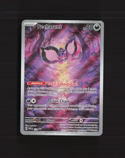 Pecharunt 129 Scarlet & Violet Full Art Black Star Promo Holo Pokemon Card NM - Image 1