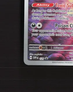 Pecharunt 129 Scarlet & Violet Full Art Black Star Promo Holo Pokemon Card NM - Image 5