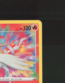 Reshiram 017/072 Shining Fates Amazing Rare Holo Pokemon Card NM - Image 4