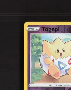 Togepi 055/189 Astral Radiance Reverse Holo Pokemon Card LP - Image 3