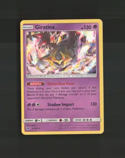 Giratina 97/214 Lost Thunder Rare Holo Pokemon Card LP - Image 1