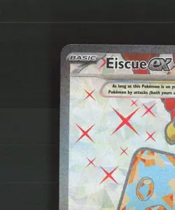Eiscue ex 210/197 Obsidian Flames Full Art Ultra Rare Holo Pokemon Card NM - Image 3